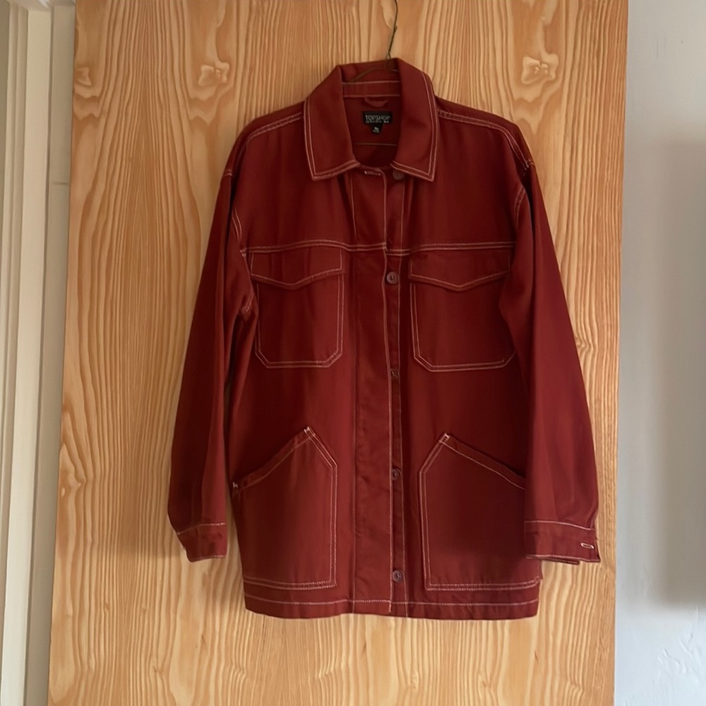 Topshop loose and comfy denim jacket